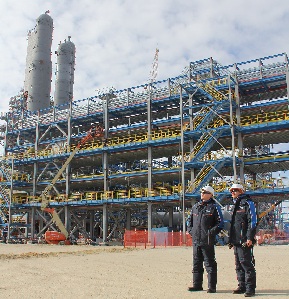 Газоперерабатывающий завод в Амурской области