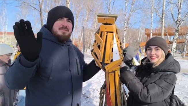 Благовещенский амурозавр Виктория переехал в Свободный. Видео Амурский ГПЗ