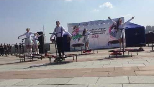 Команда Денис Корченя из Алдана на Кубке Благовещенска по джампингу