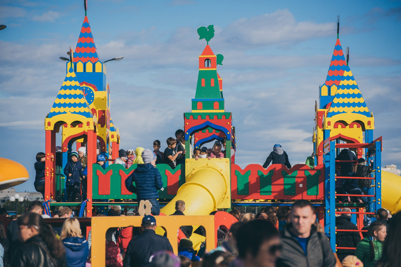 «Уголок счастья» для маленьких благовещенцев: в областном центре открыли новый участок набережной