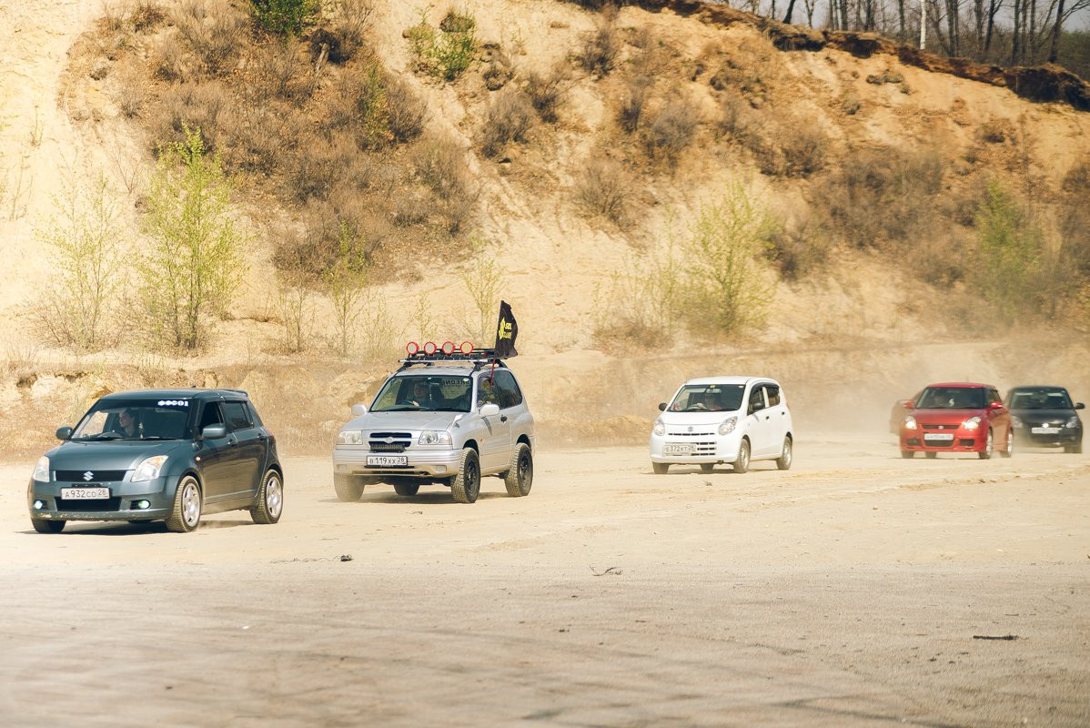 В Благовещенске открыли автосезон-2018: на картодром съехались 500 автомобилей