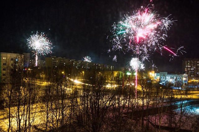 Тында встретила Новый год дискотекой на площади