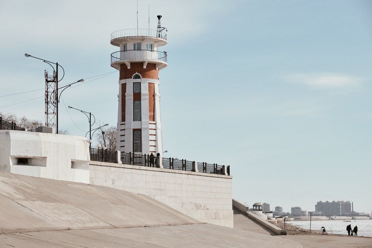 Пограничники на высоте: репортаж АП с самой высокой и красивой вышки на границе Амура