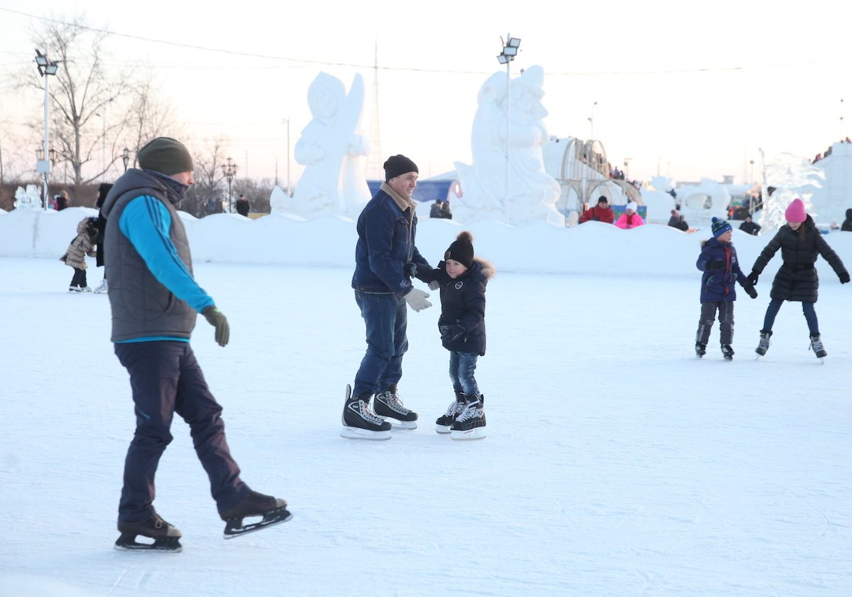 Как благовещенцы проводят новогодние каникулы