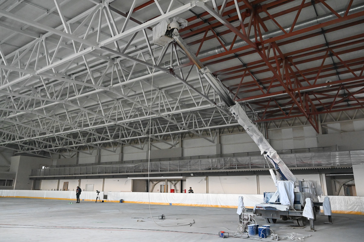 Первый лед на крытом катке АмГУ «Гагарин Арена» в Благовещенске планируют залить в начале мая