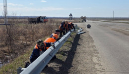Дорожники приступили к ремонту 9-километрового участка трассы между Белогорском и Серышево