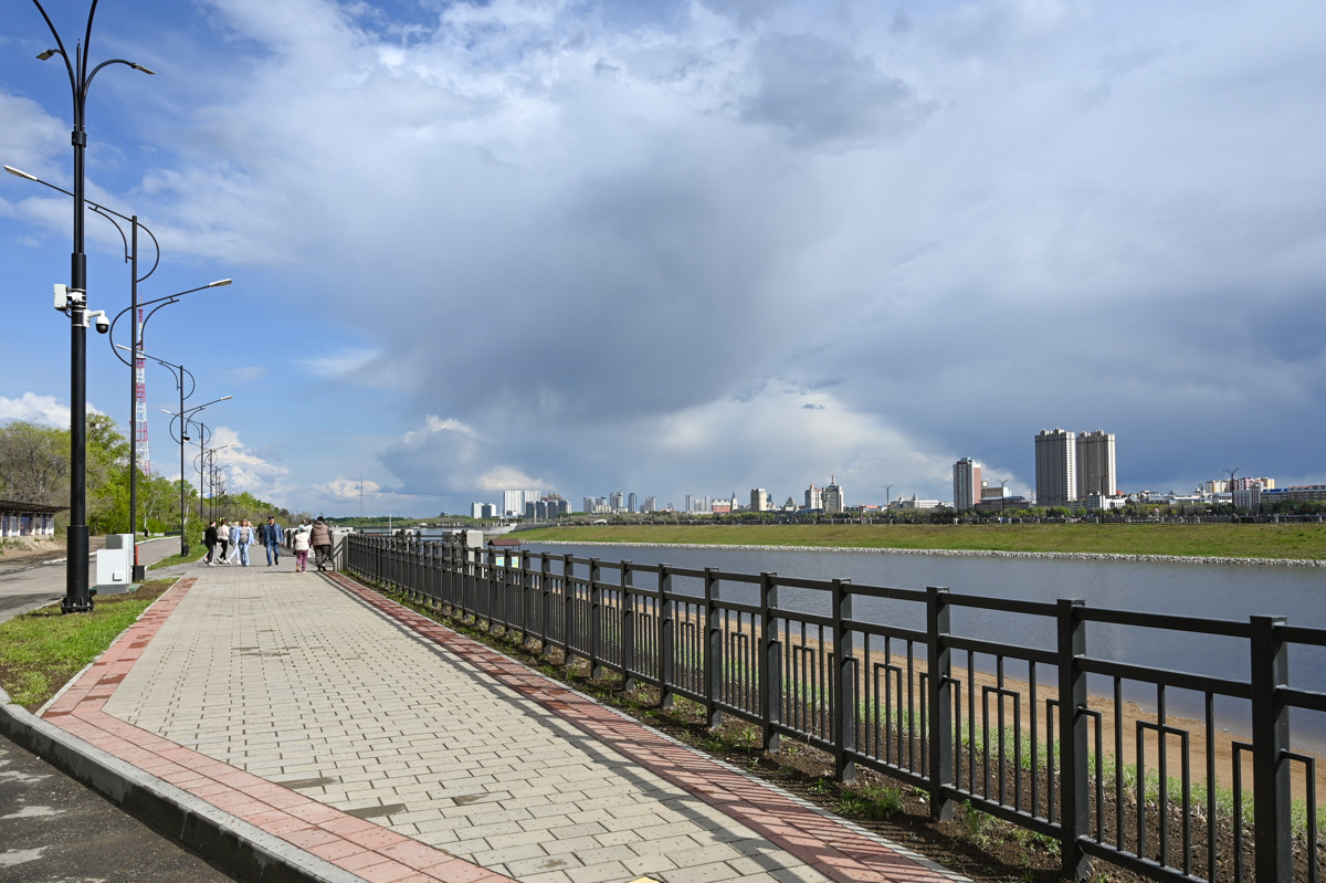 Пешком по «Серебряной миле»: как выглядит благовещенская набережная после реконструкции (фото)