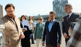 Канатка, аэропорт и «Серебряная миля»: глава Минвостока посетил главные инвестпроекты Благовещенска