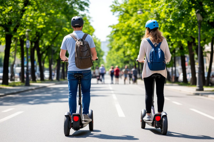 самокат, электросамокат, сим