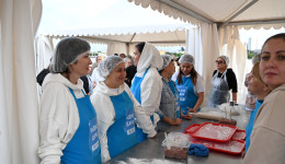 Рекорд на берегу Амура: жители Благовещенска и Хэйхэ слепили 11 254 пельменя за 20 минут