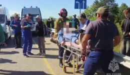 Три человека в тяжелом состоянии находятся в больнице после ДТП с автобусом под Благовещенском