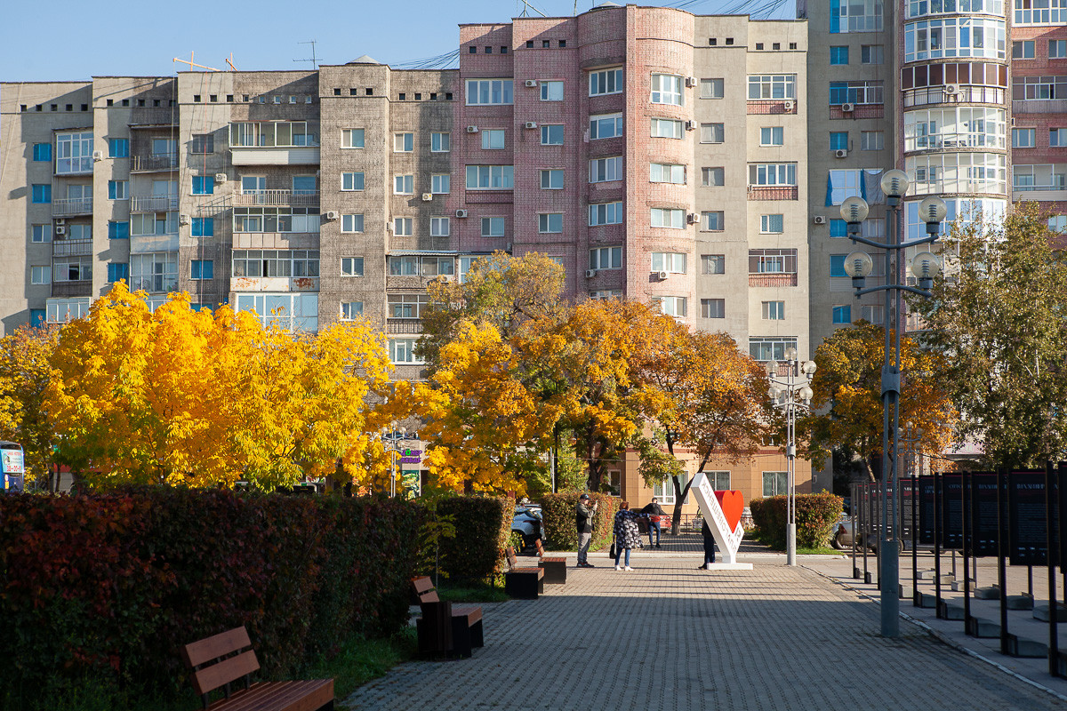 20 золотых снимков: фоторепортаж «Амурской правды» с осенних улиц Благовещенска