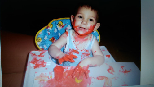 Юный художник