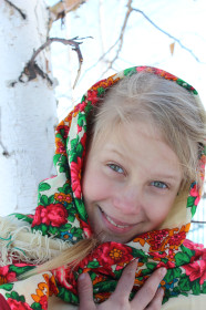 Русская красавица.