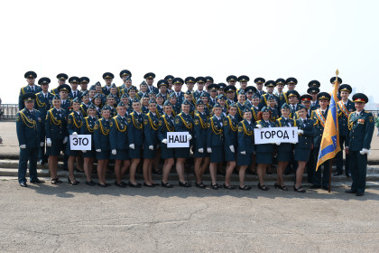 На защите нашего города