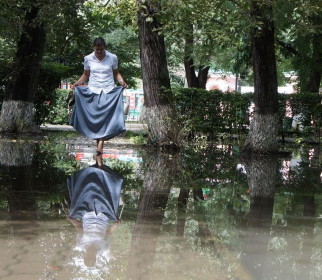 вместо зеркала