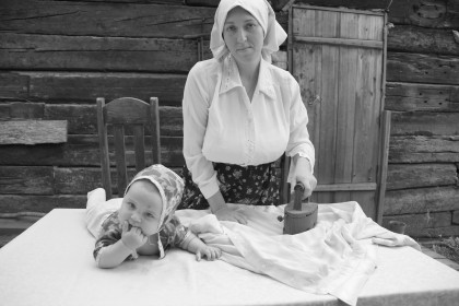 Ребенка и белье нужно гладить