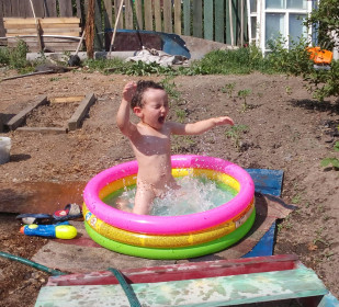 Заряд бодрости от внука