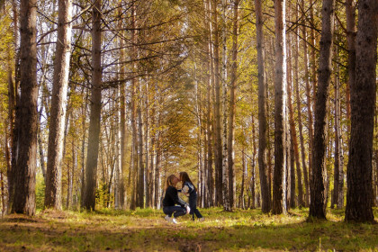 Семейная фотосессия в городе Циолковском