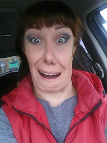 Страшно за рулём)))