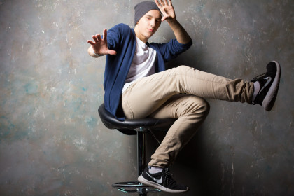 Ночь в студии...