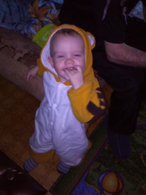 Сыночка - мой тигрёнок)