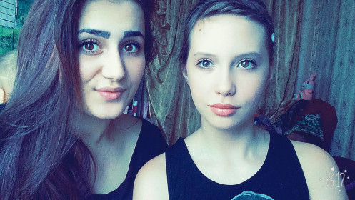 Я и сестренка