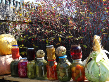 Осенние краски маринада.