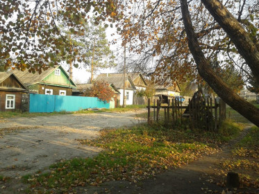 Утро в поселке Прогресс.