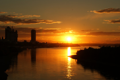 Река Амур, на границе с Поднебесной