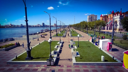 Набережная г. Благовещенска