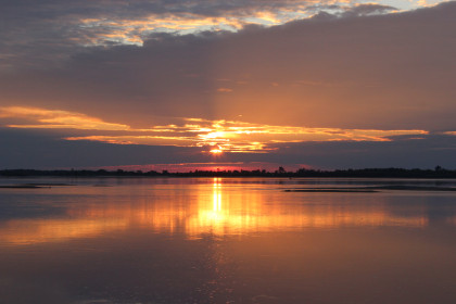 Рассвет. р.Зея