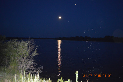 Ночь.Аргинские карьеры.