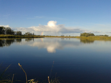 Рождение радуги над с. Егорьевка