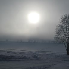 Зимний рассвет на Зее.