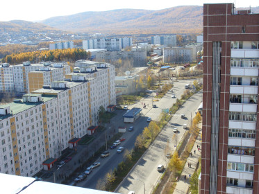 Тында с высоты 16-ти этажки