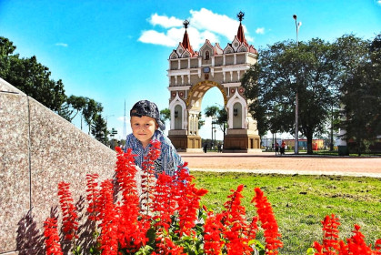 Триумфальная арка (царские ворота)