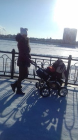 Зимняя набережная амура