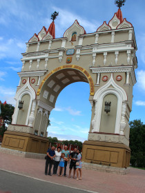 Триумфальная арка-красавица!