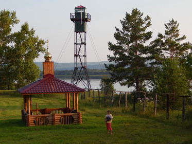 Албазино. На крепостном валу.