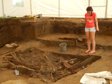 Албазино. На раскопе. 2014 г.