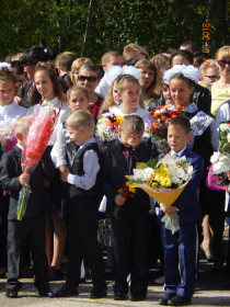 1.09.2018. пгт. Н-Чара. На линейке.