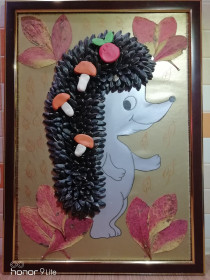 Подсолнечный ёжик