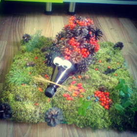 Рябиновый ёжик.