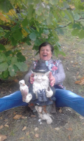 Вот и нашла себе дедочка!