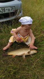 "Мои рыбки" Сазан весом 1.7 кг