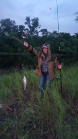 Мой первый улов: сиг