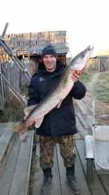 Щука 11, 2 кг,  река Амгунь