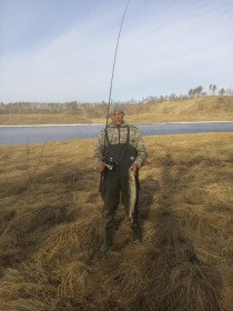 Таймень. Река Зея.