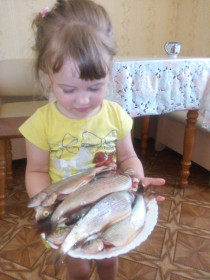 Хариус - царская рыбка.  Р. Онон